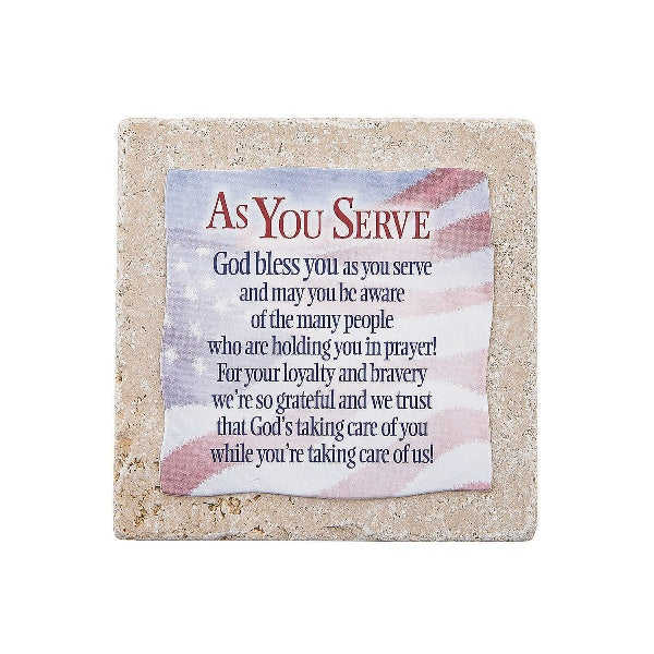 As You Serve Sentiment Tile