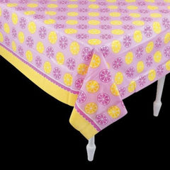 Lemonade Party Plastic Tablecloth