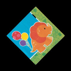 Little Dino Party Luncheon Napkins