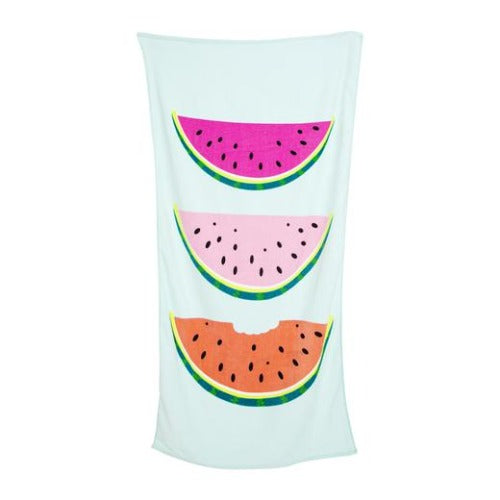 60 Inch Mint Watermelon Beach Towel