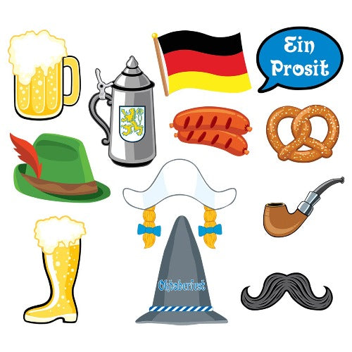 Oktoberfest Photo Booth Prop Kit