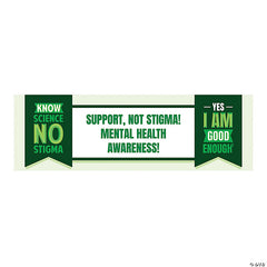 Personalized Medium Mental Health Awareness Vinyl Banner