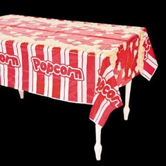 Popcorn Plastic Tablecloth