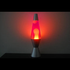 14.5 inch 20oz Rainbow Lava Brand Motion Lamp Clear Liquid