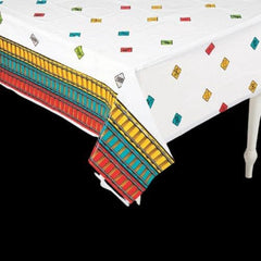 Railroad Plastic Tablecloth