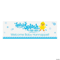 Rubber Ducky Party Custom Banner - Medium