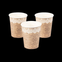 9 Oz Rustic Paper Cups