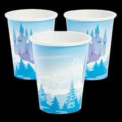 9 Oz Winter Princess Paper Cups